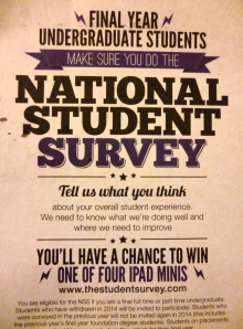 NSS - student feedback wanted dead or alive